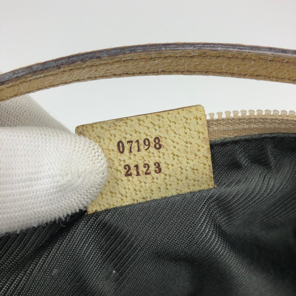 GUCCI MONOGRAM SHOULDER BAG