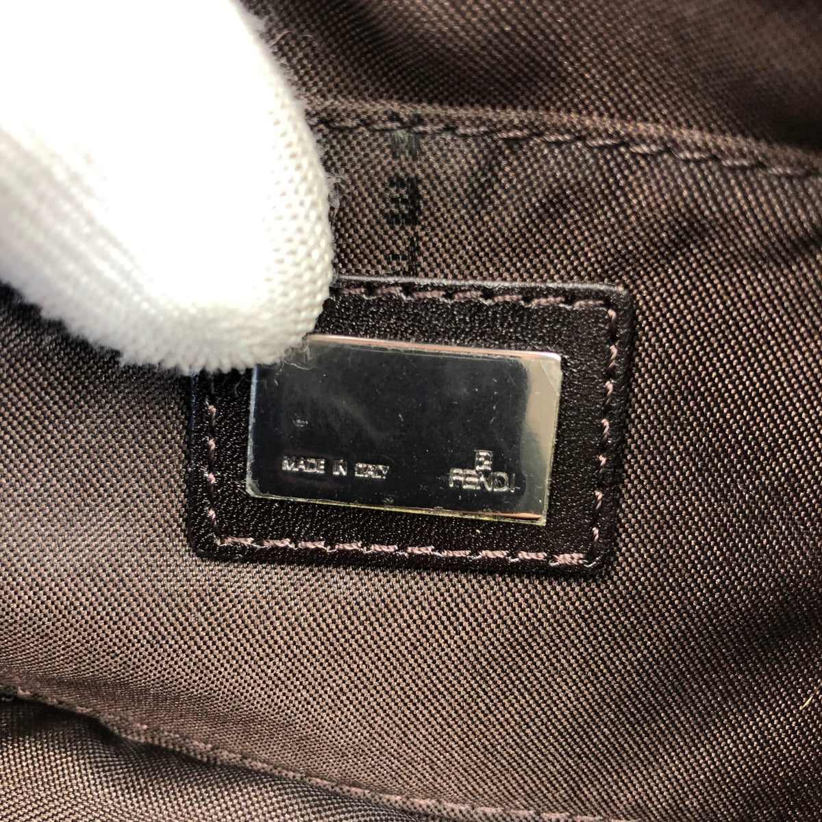 FENDI ZUCCA SHOULDER BAG