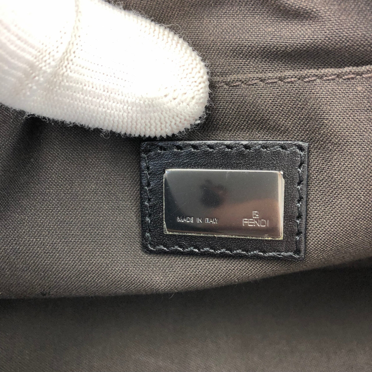 FENDI ZUCCA SHOULDER BAG