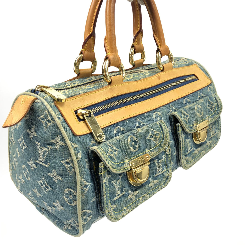 LOUIS VUITTON NEO SPEEDY DENIM BAG