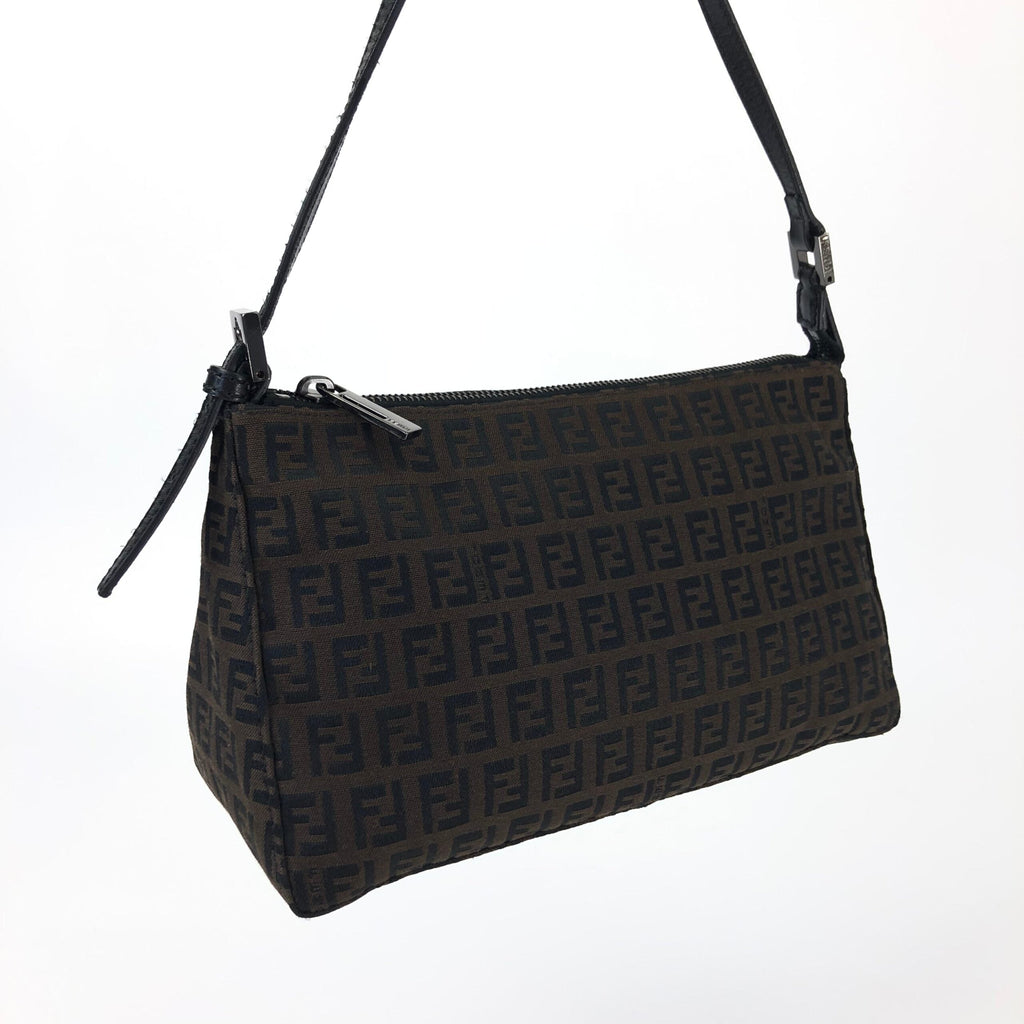 FENDI ZUCCA SHOULDER BAG