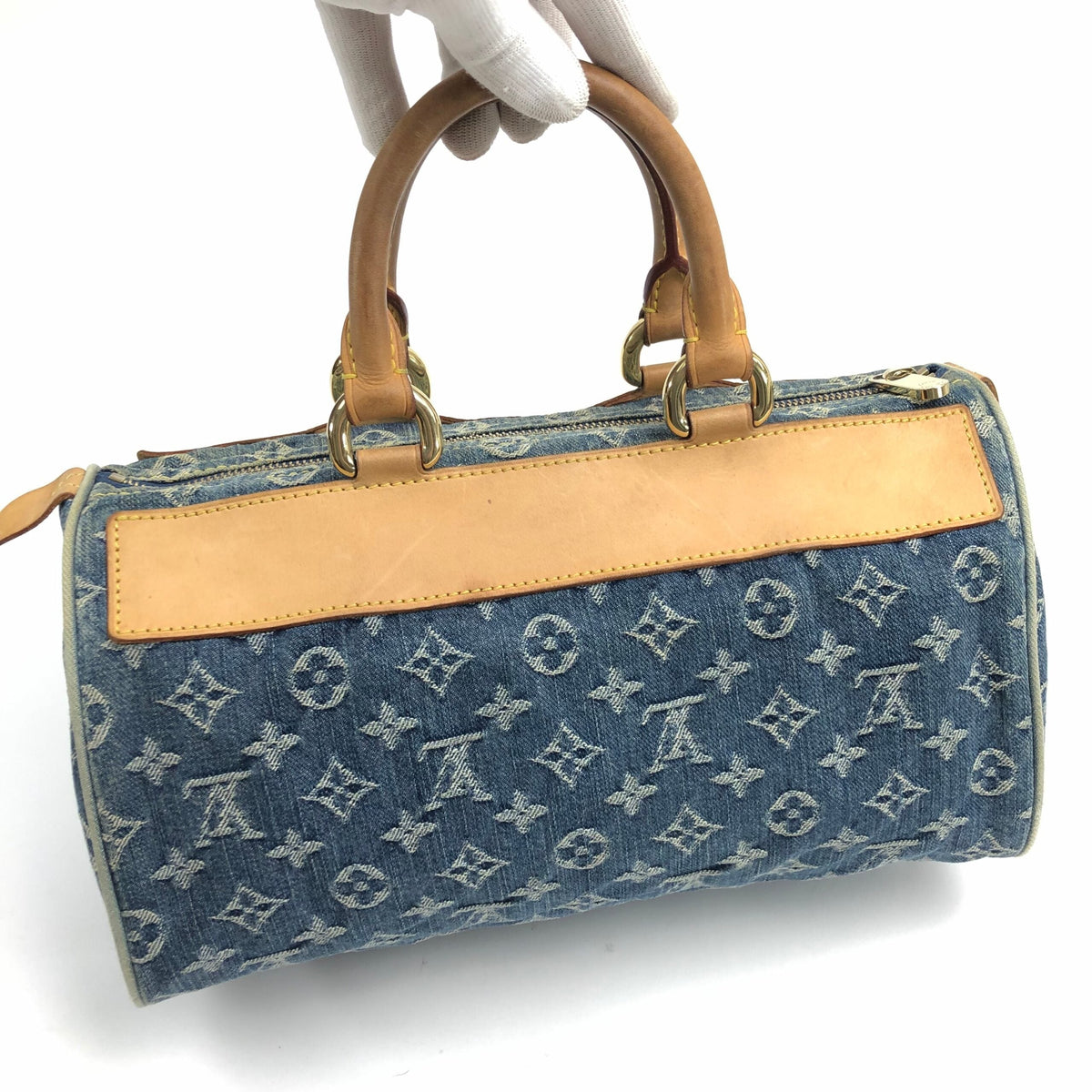 LOUIS VUITTON NEO SPEEDY DENIM BAG