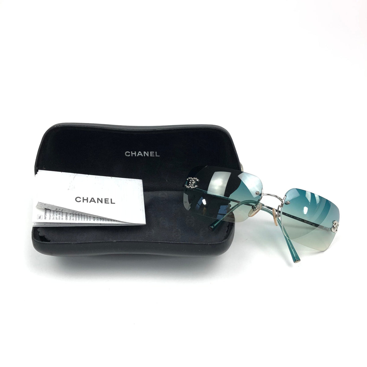CHANEL RIMLESS SUNGLASSES