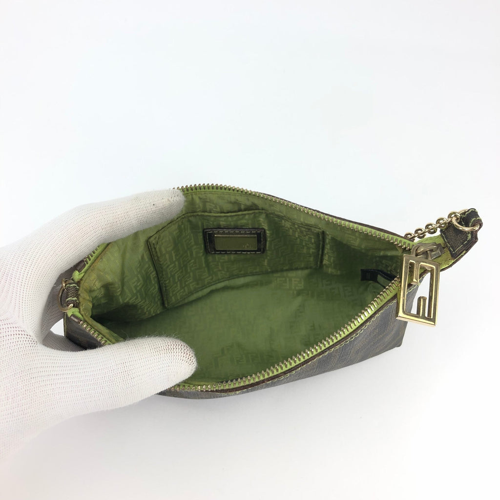 FENDI ZUCCA CHAIN BAG