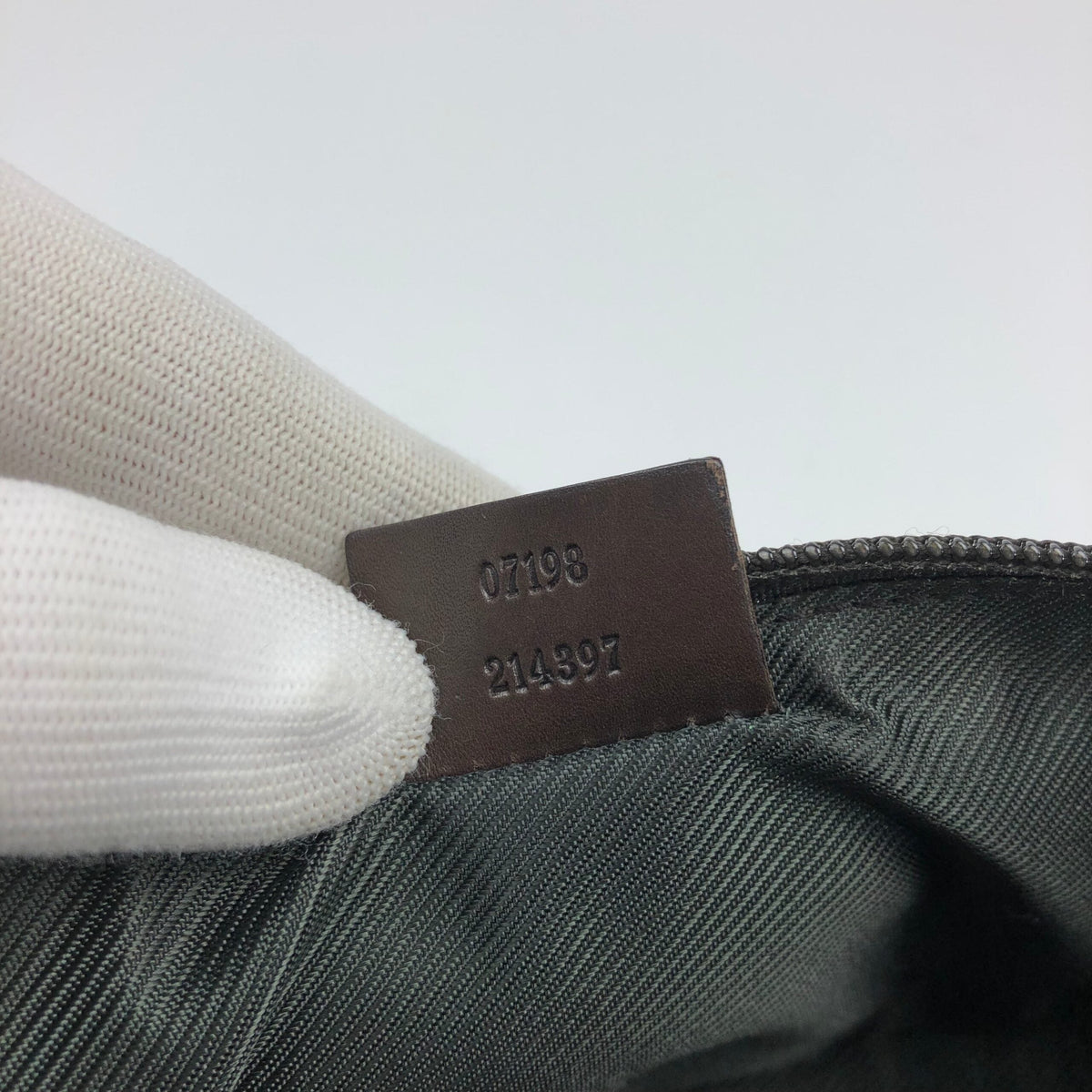 GUCCI MONOGRAM SHOULDER BAG