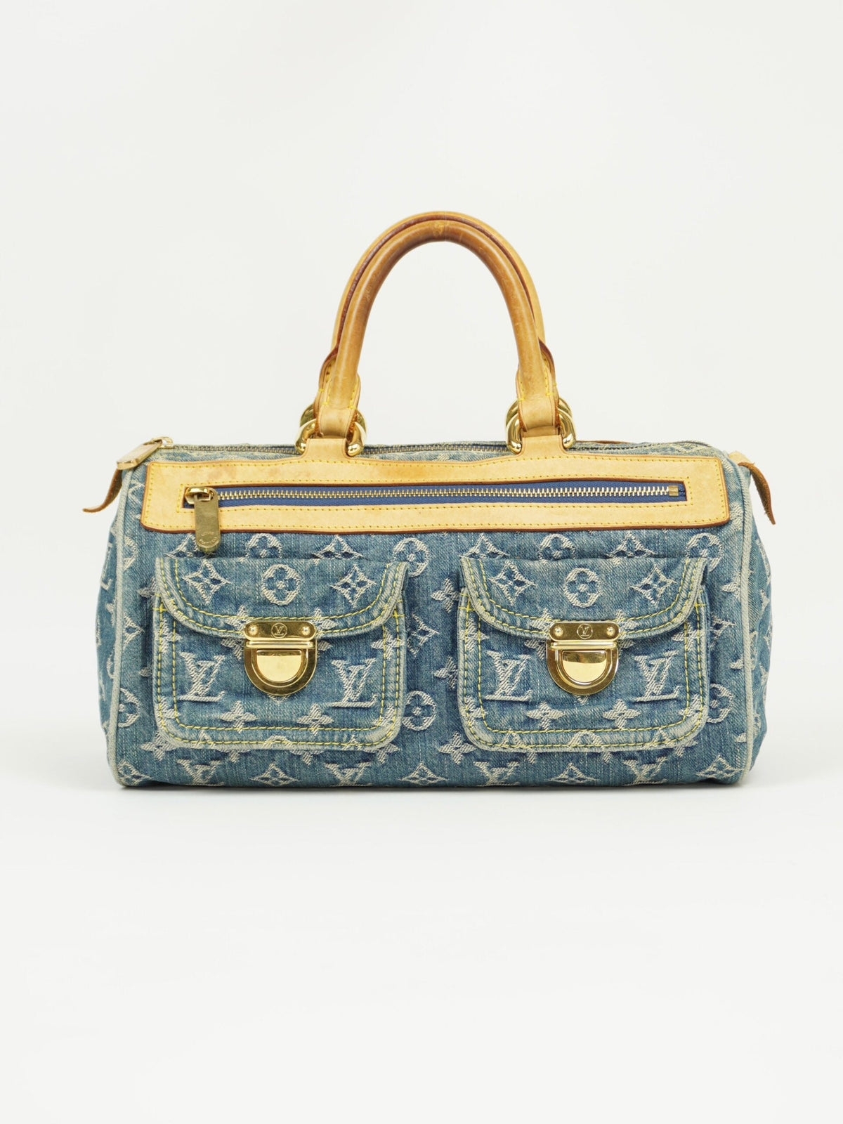 LOUIS VUITTON DENIM NEO SPEEDY BAG