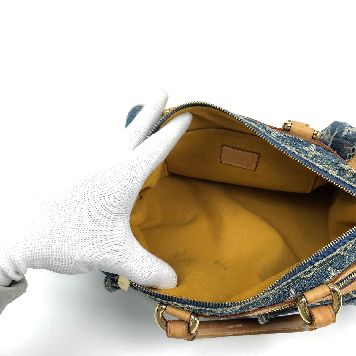 LOUIS VUITTON NEO SPEEDY DENIM BAG