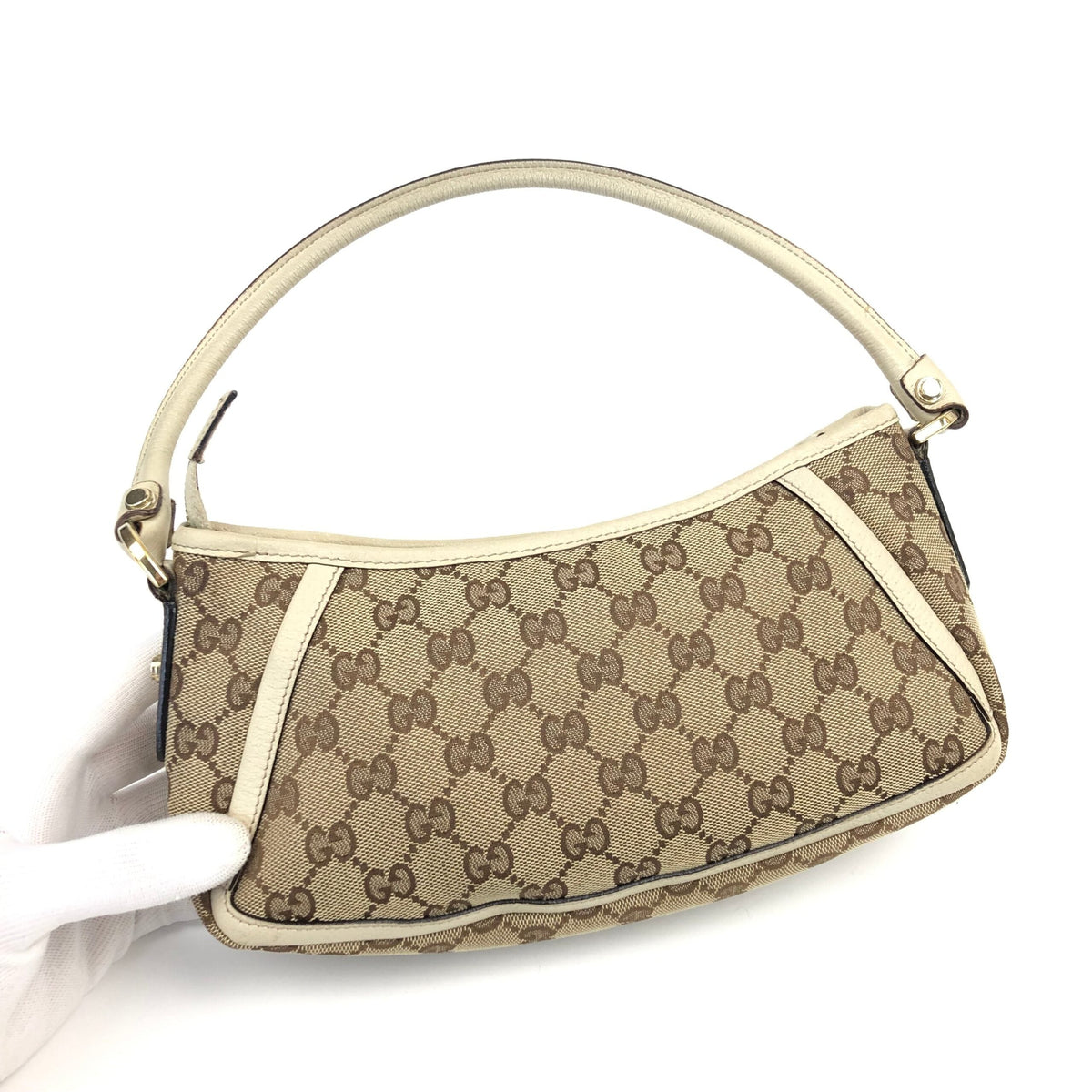 GUCCI MONOGRAM SHOULDER BAG