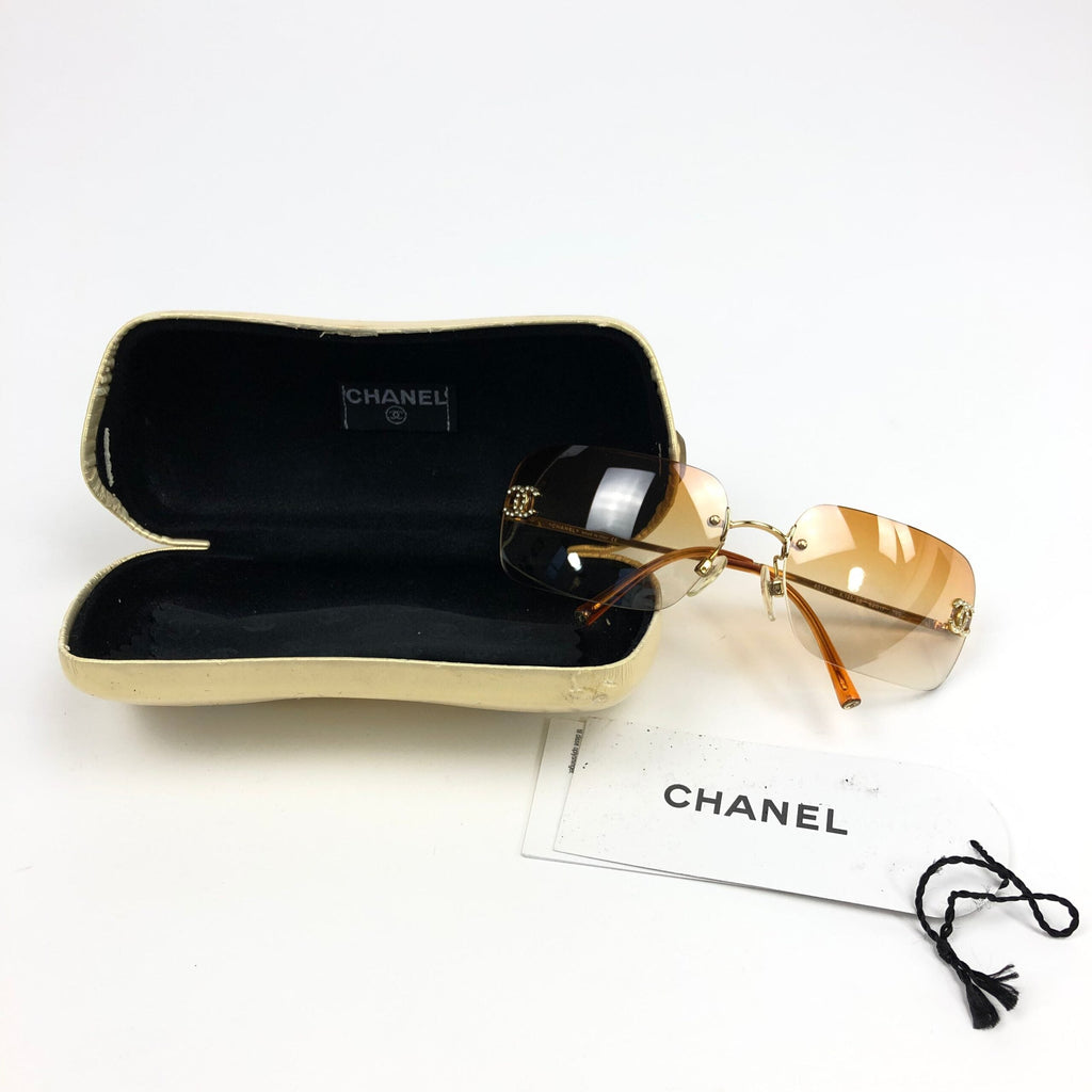 CHANEL RIMLESS SUNGLASSES