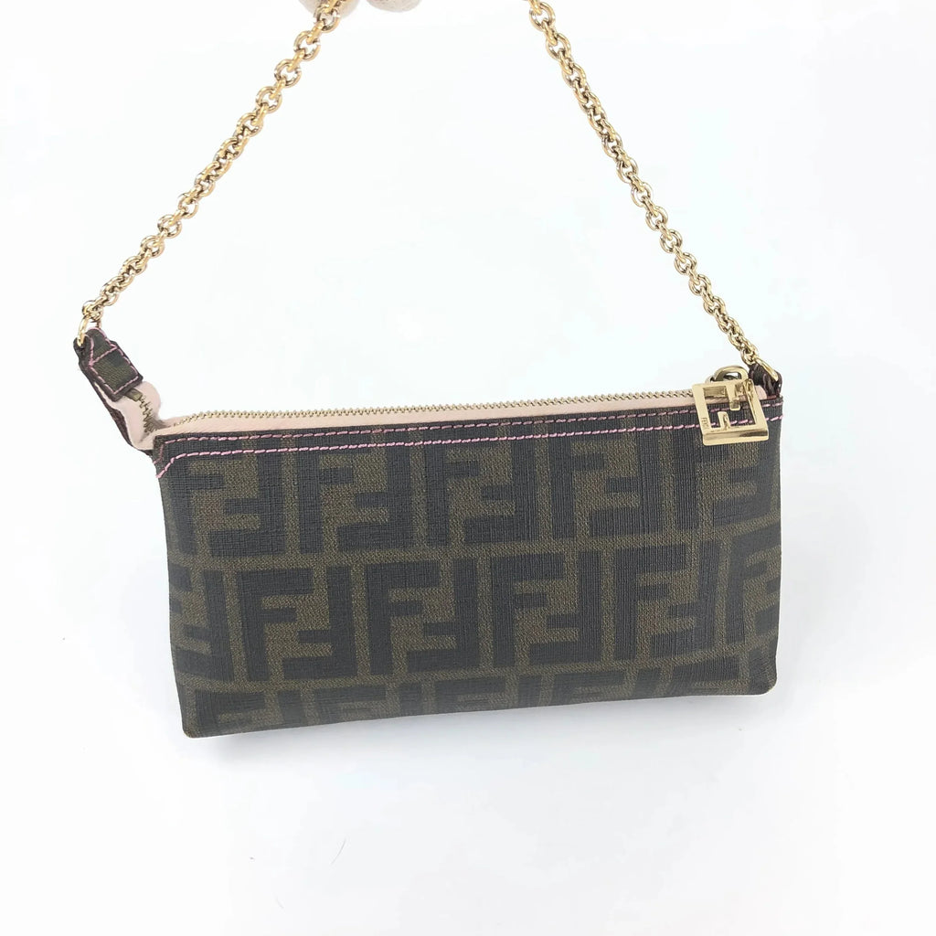 FENDI ZUCCA SHOULDER BAG