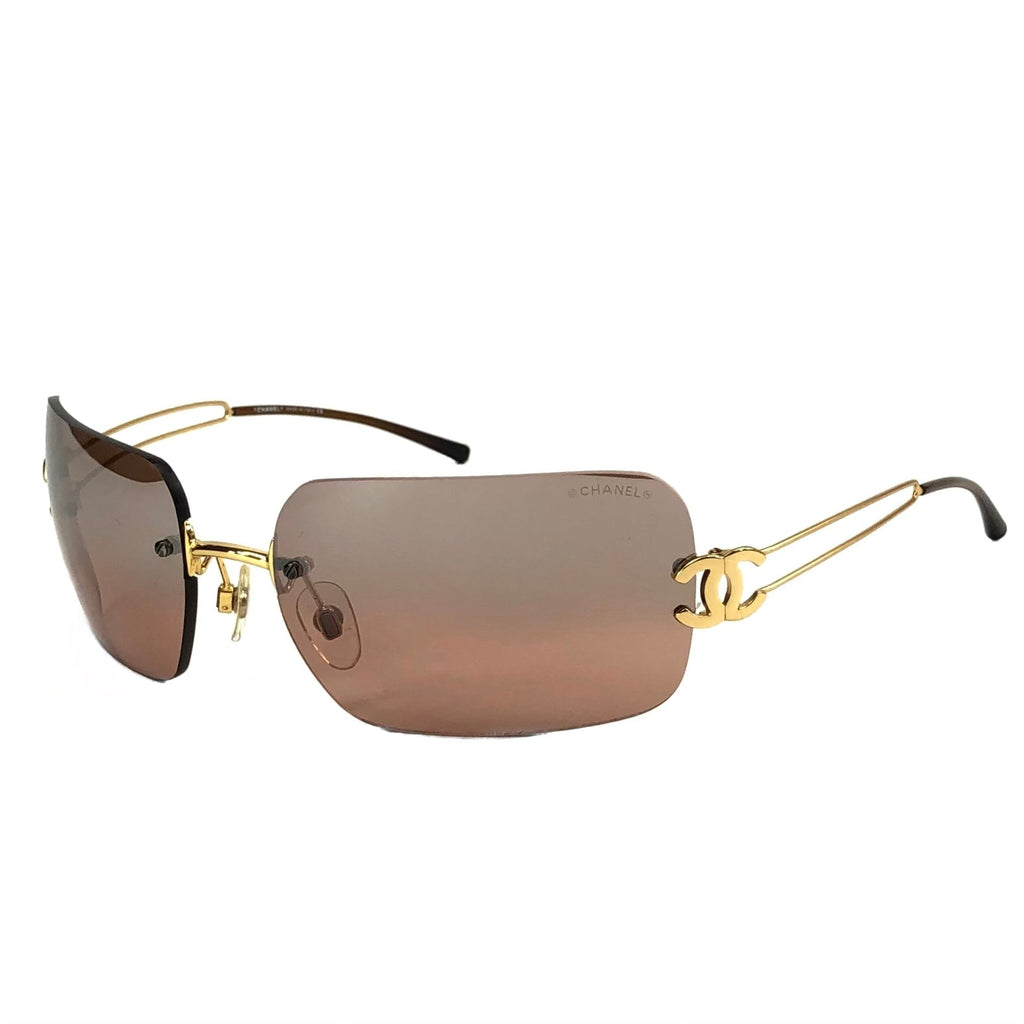 CHANEL RIMLESS SUNGLASSES