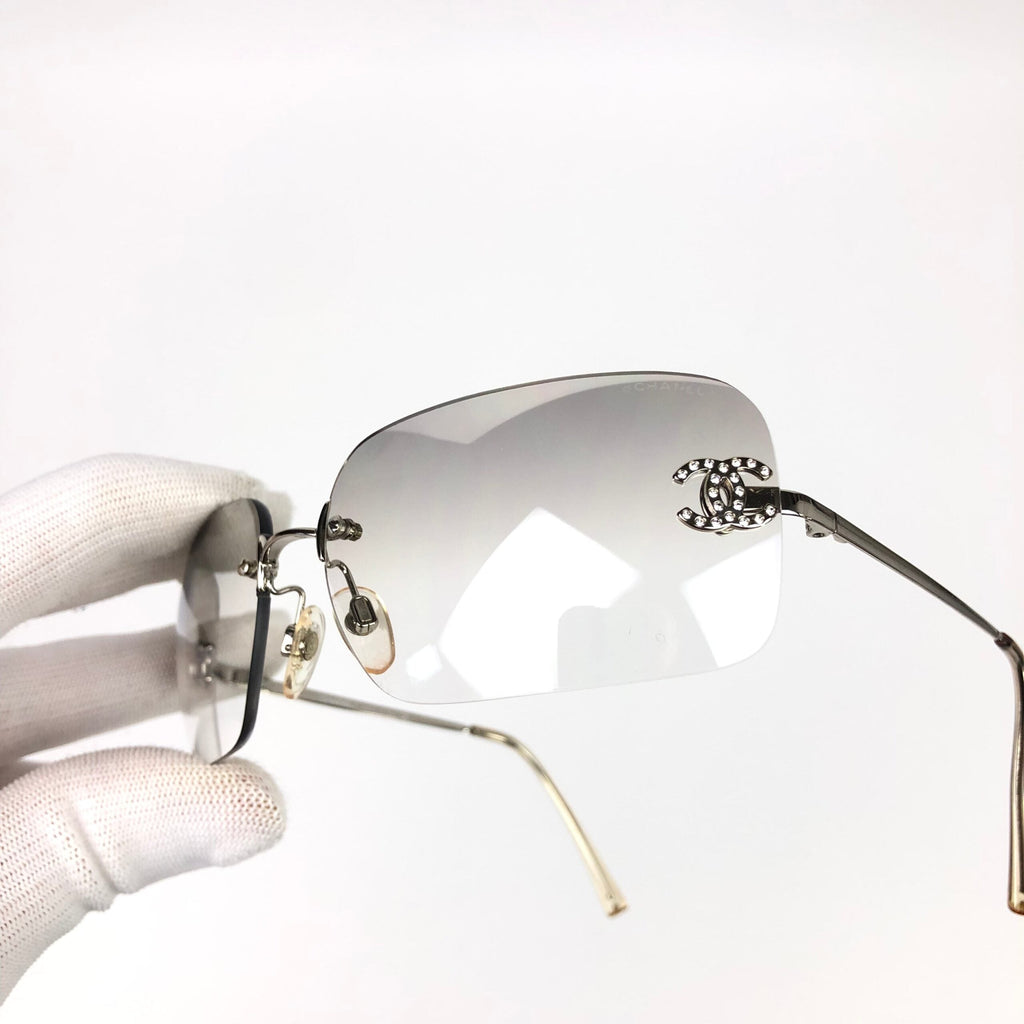CHANEL RIMLESS SUNGLASSES