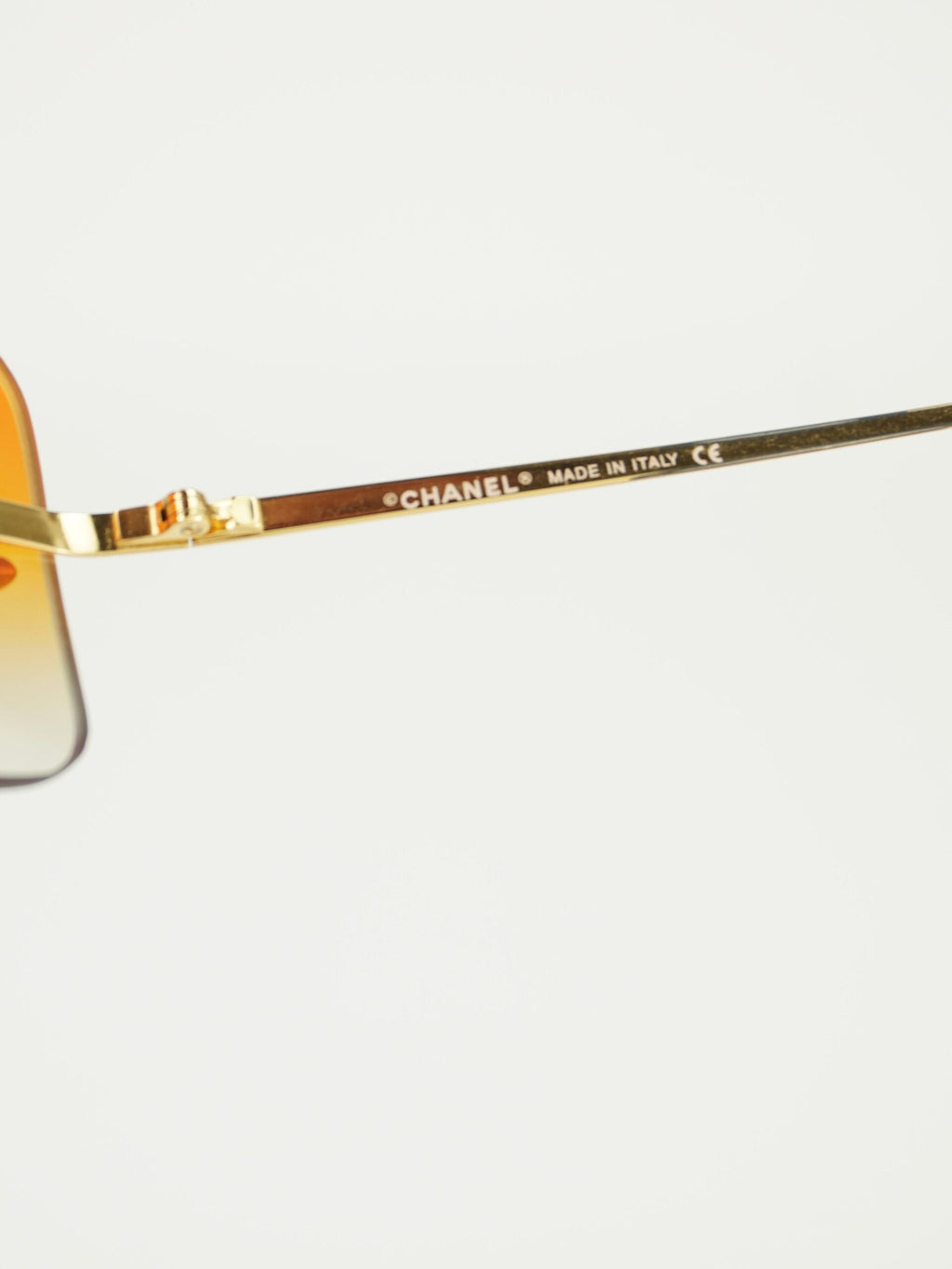 CHANEL RIMLESS RHINESTONE SUNGLASSES