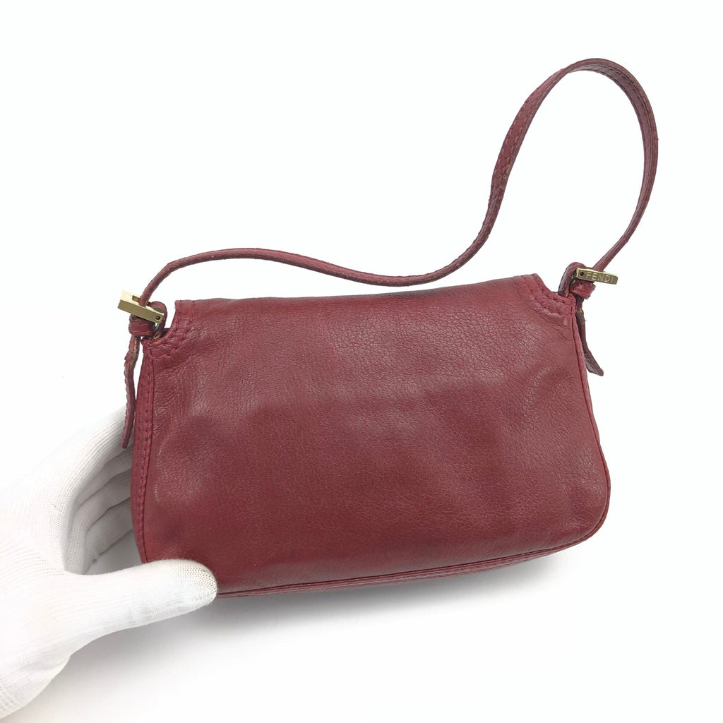 FENDI LEATHER BAGUETTE BAG