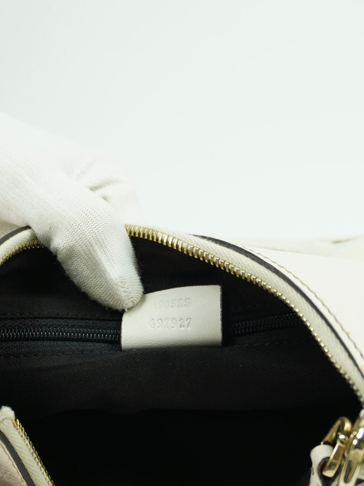 GUCCI LEATHER ABBEY BAG