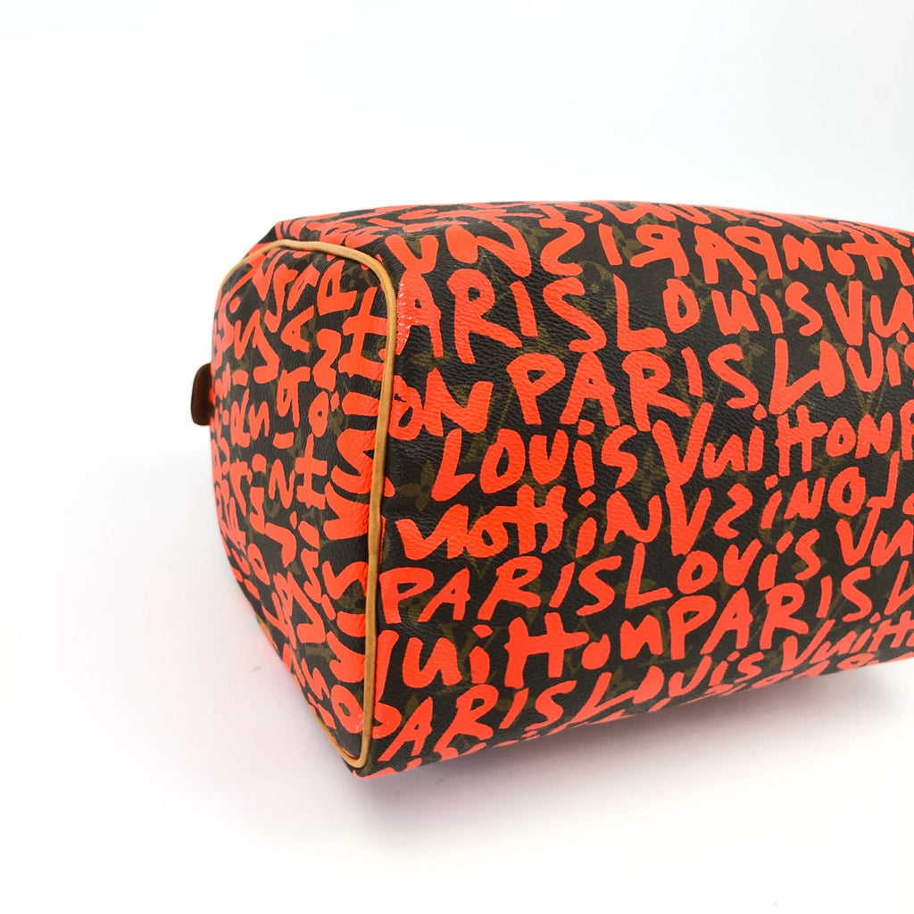 LOUIS VUITTON STEPHEN SPROUSE GRAFFITI SPEEDY 30 BAG