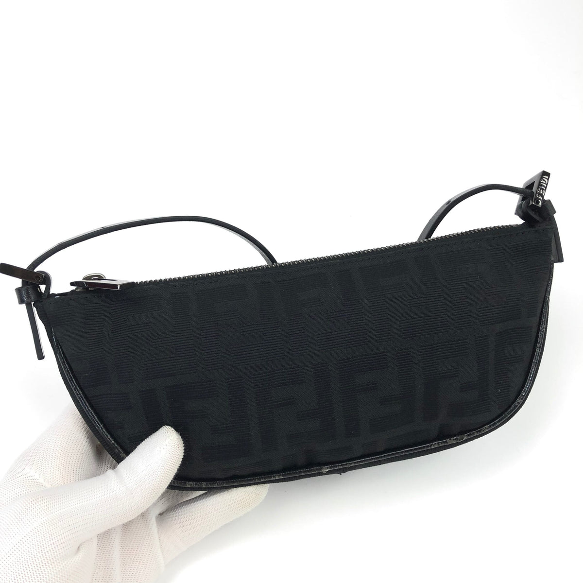 FENDI ZUCCA SHOULDER BAG
