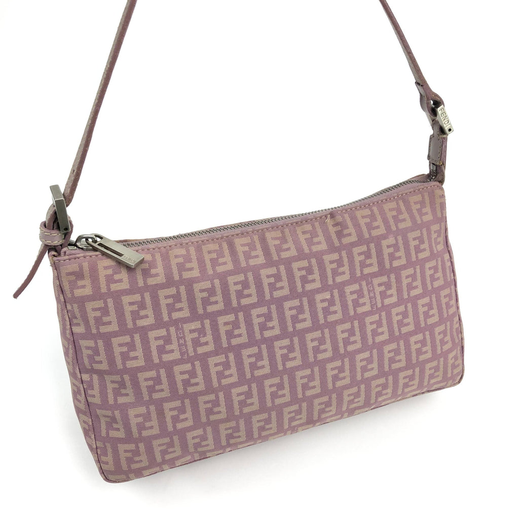 FENDI ZUCCA SHOULDER BAG