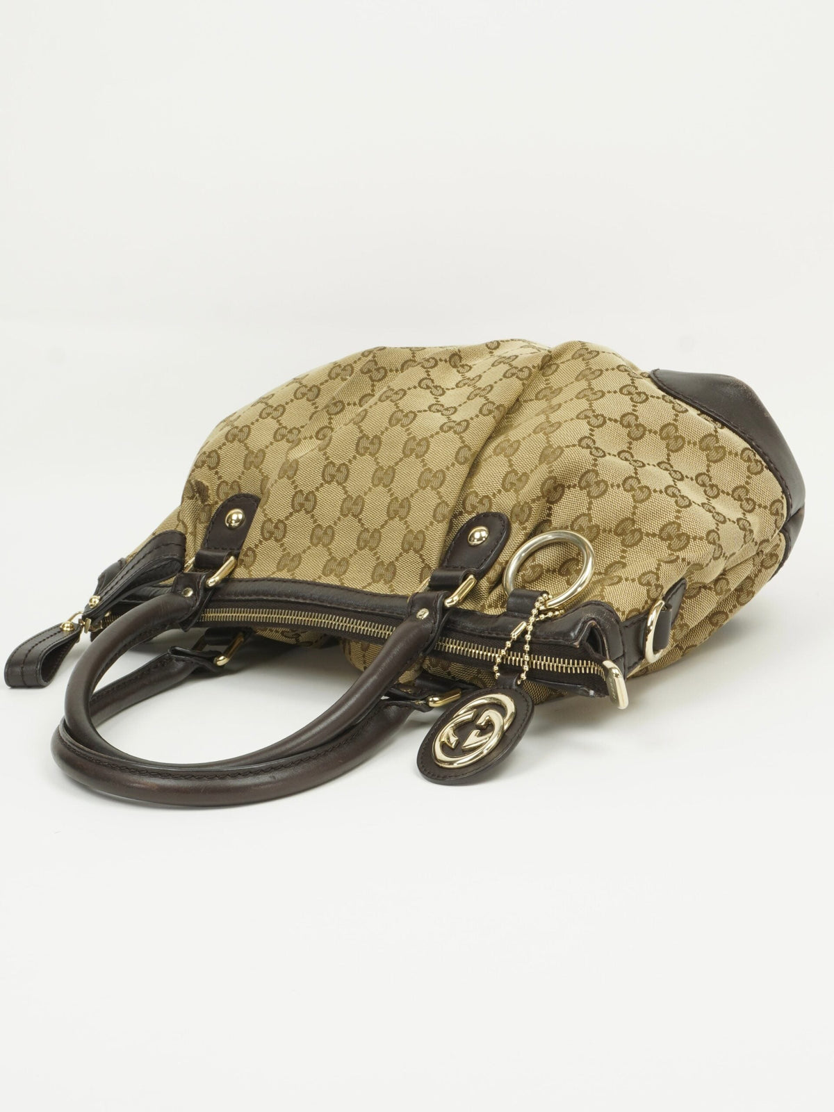 GUCCI MONOGRAM SUKEY TWO WAY BAG