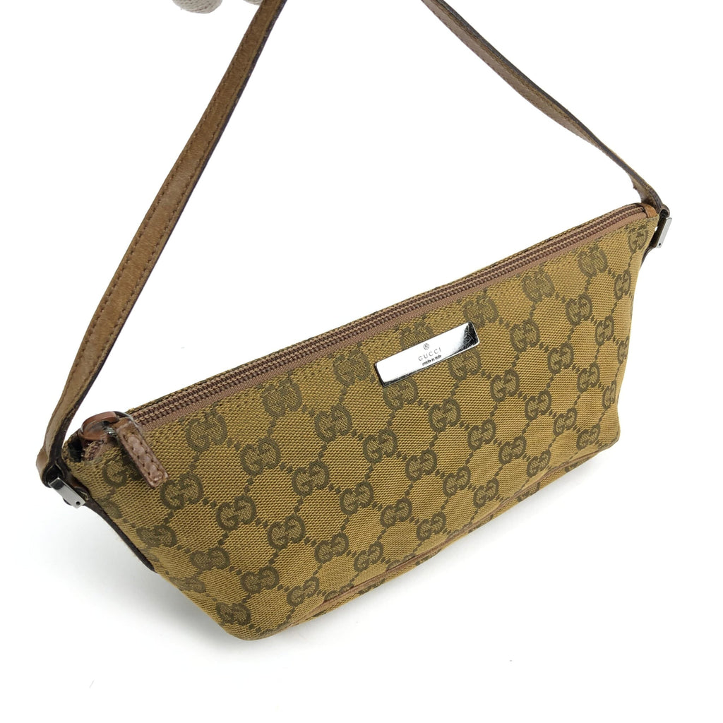 GUCCI MONOGRAM SHOULDER BAG