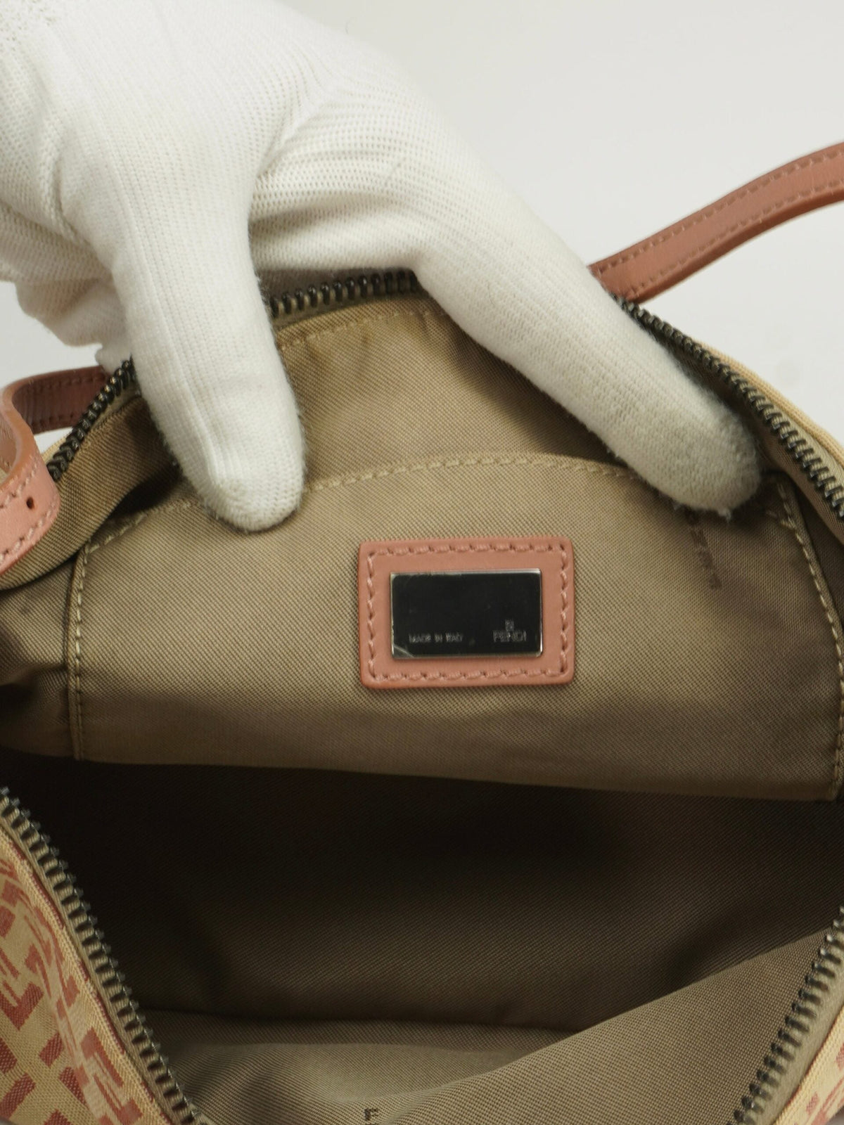 FENDI ZUCCA SHOULDER BAG