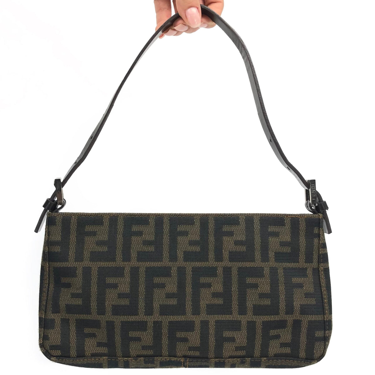 FENDI ZUCCA SHOULDER BAG