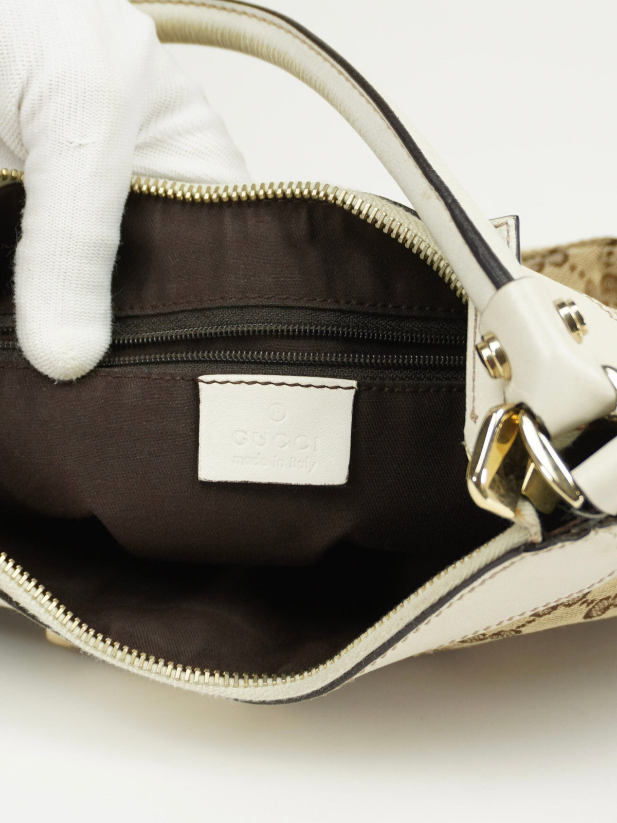 GUCCI MONOGRAM ABBEY BAG