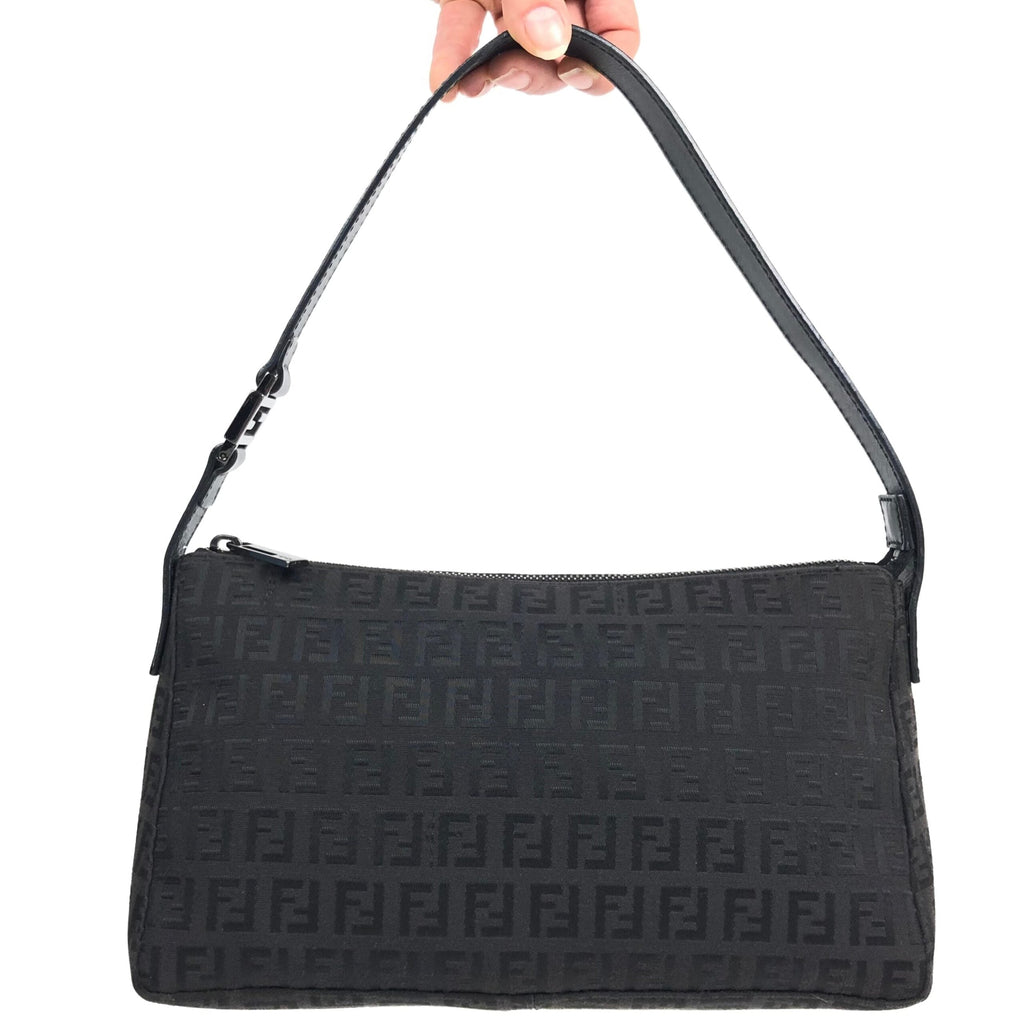 FENDI ZUCCA SHOULDER BAG
