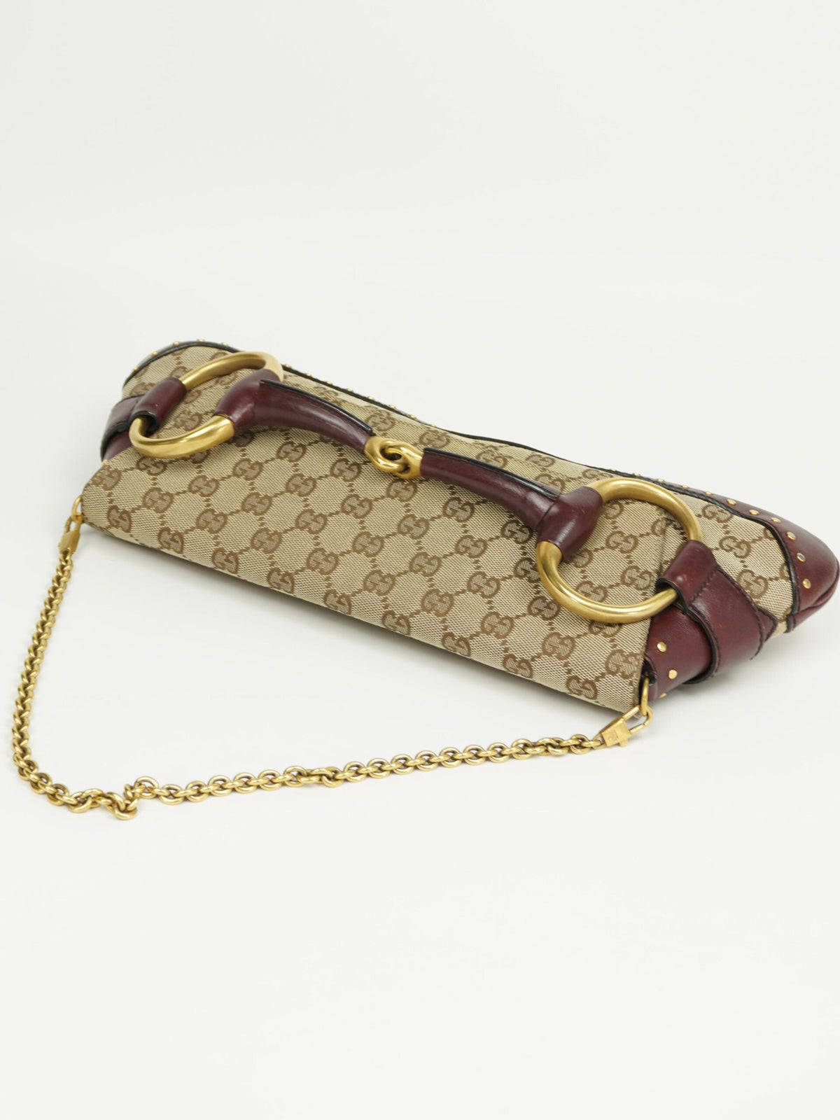 GUCCI TOM FORD STUDDED HORSEBIT BAG