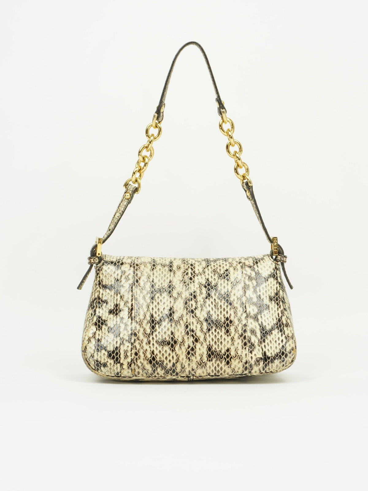 FENDI SNAKESKIN BAGUETTE BAG