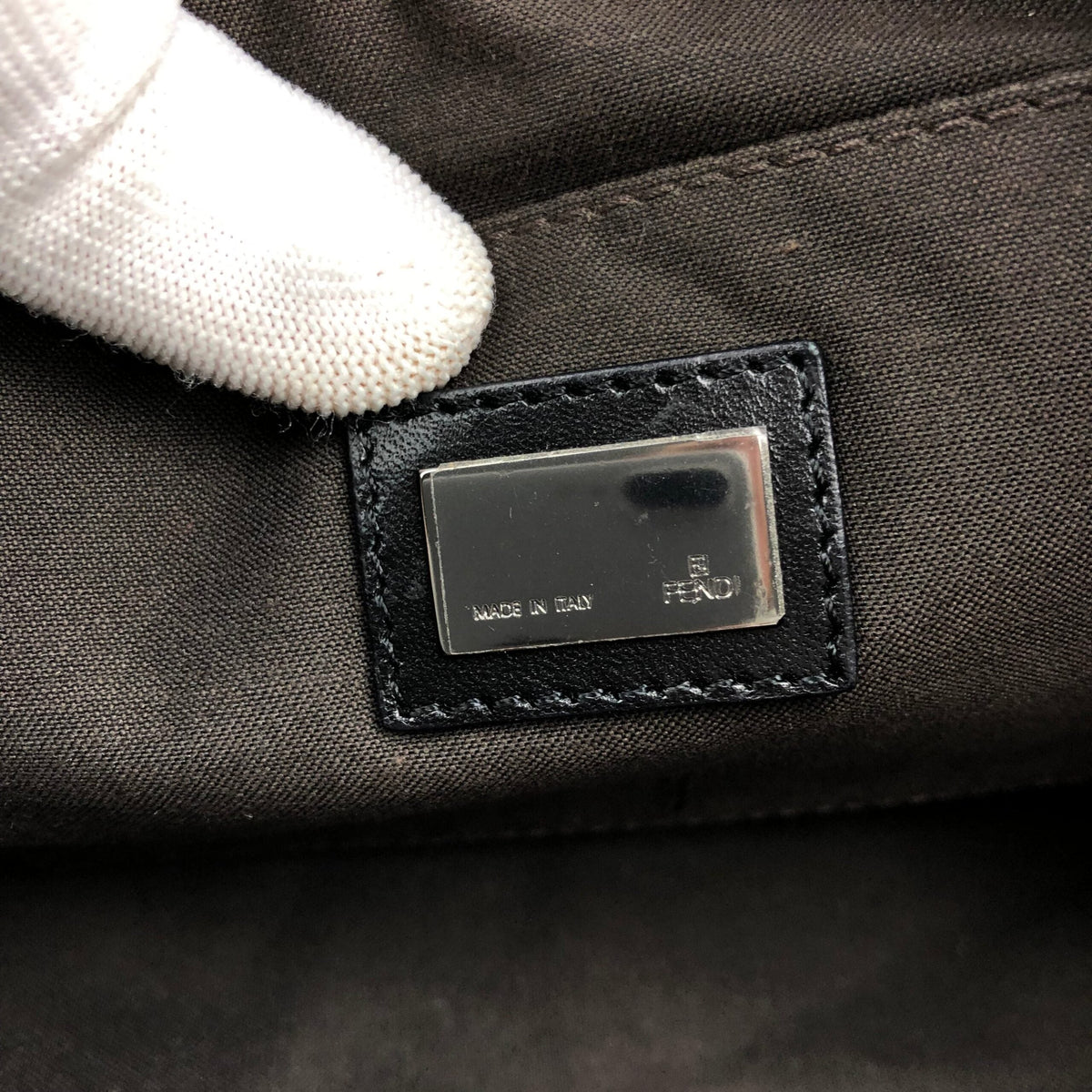 FENDI ZUCCA SHOULDER BAG