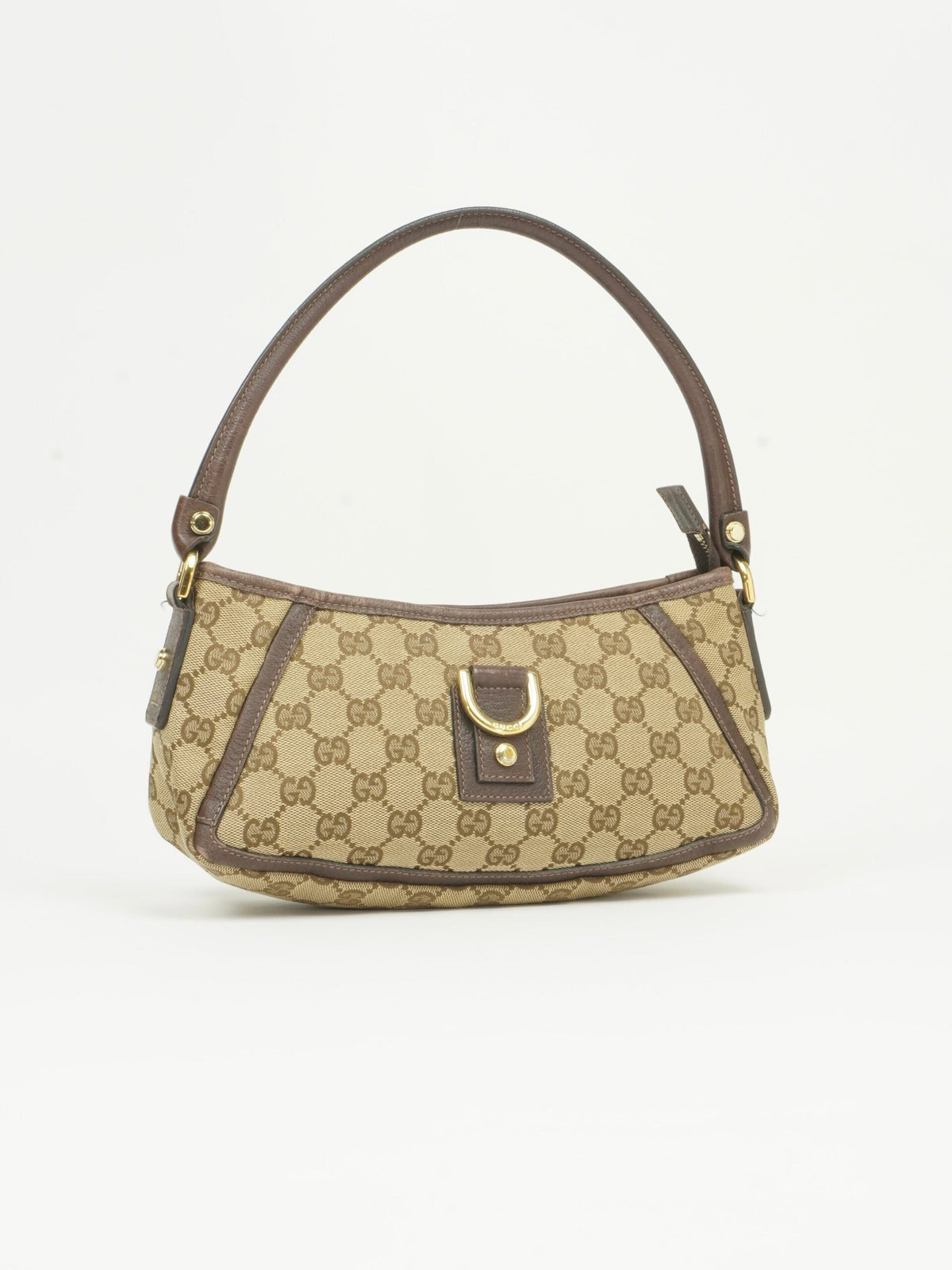 GUCCI MONOGRAM D RING BAG