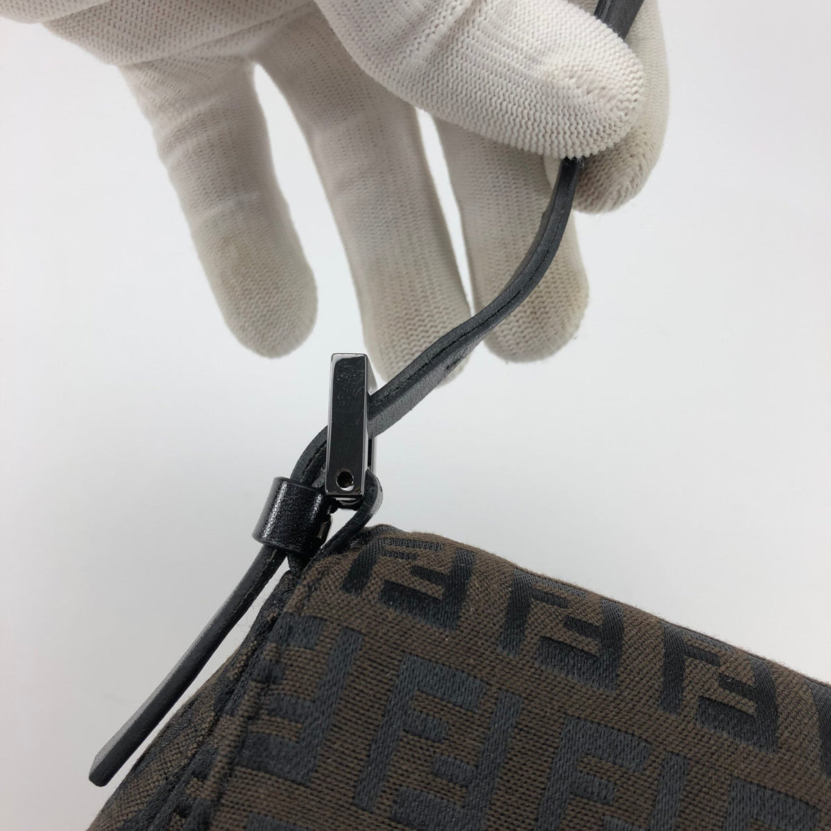 FENDI ZUCCA SHOULDER BAG