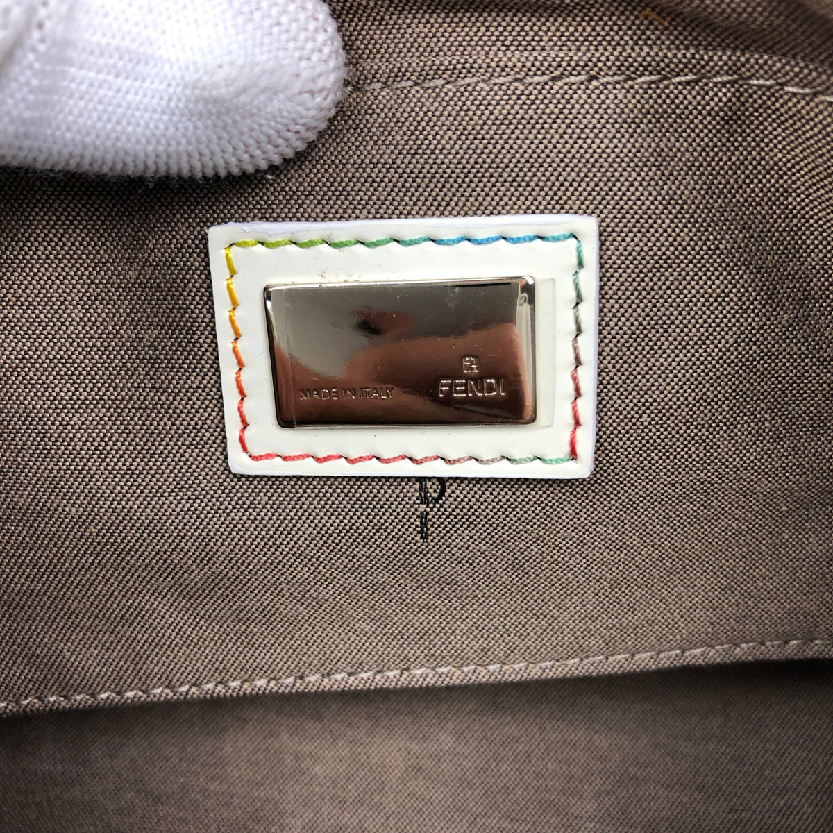 FENDI ZUCCA SHOULDER BAG