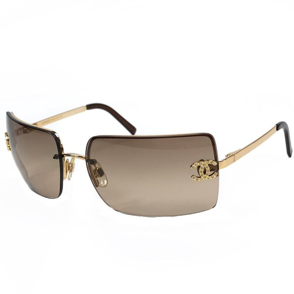 CHANEL RIMLESS SUNGLASSES
