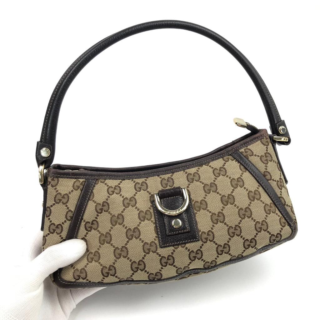 GUCCI MONOGRAM SHOULDER BAG