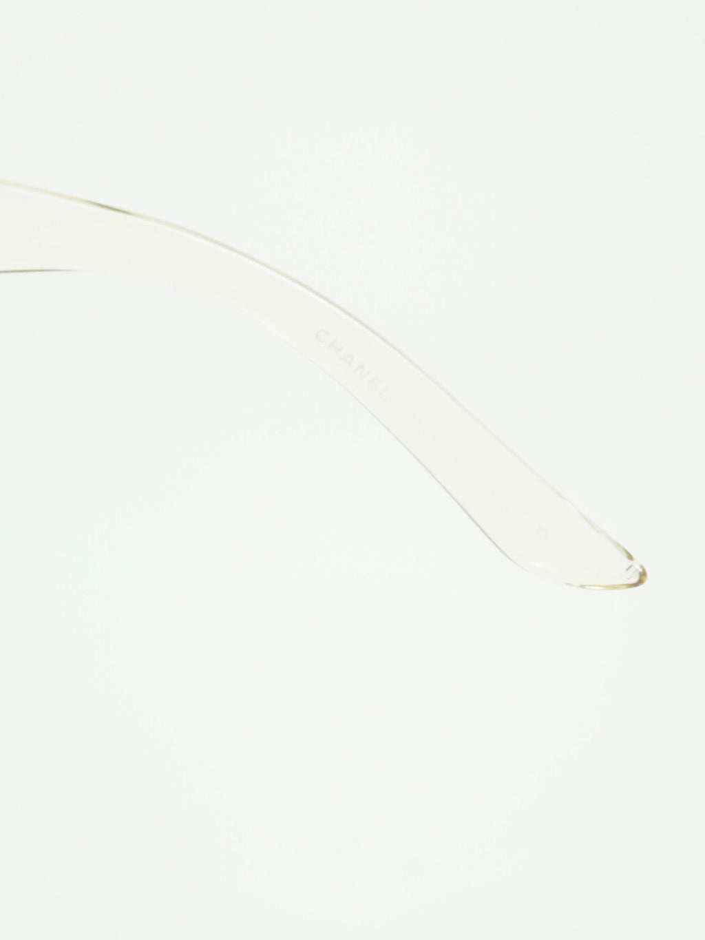 CHANEL RIMLESS CC LOGO SUNGLASSES