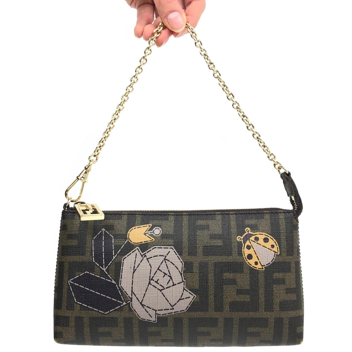 FENDI ZUCCA SHOULDER BAG