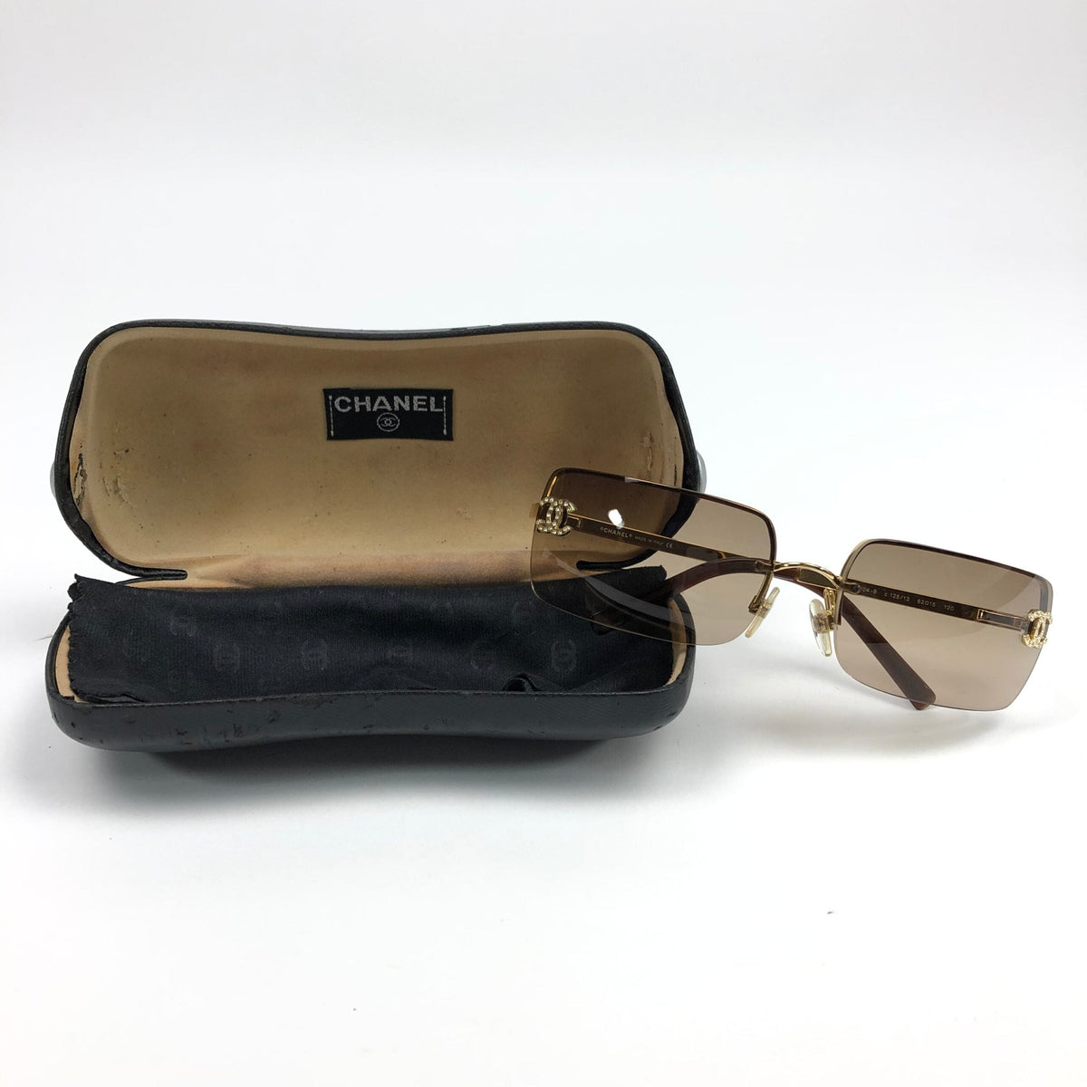 CHANEL RIMLESS SUNGLASSES