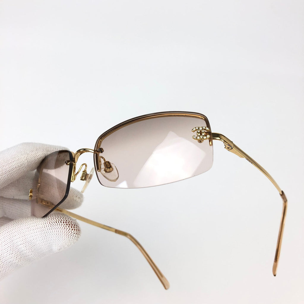 CHANEL RIMLESS SUNGLASSES