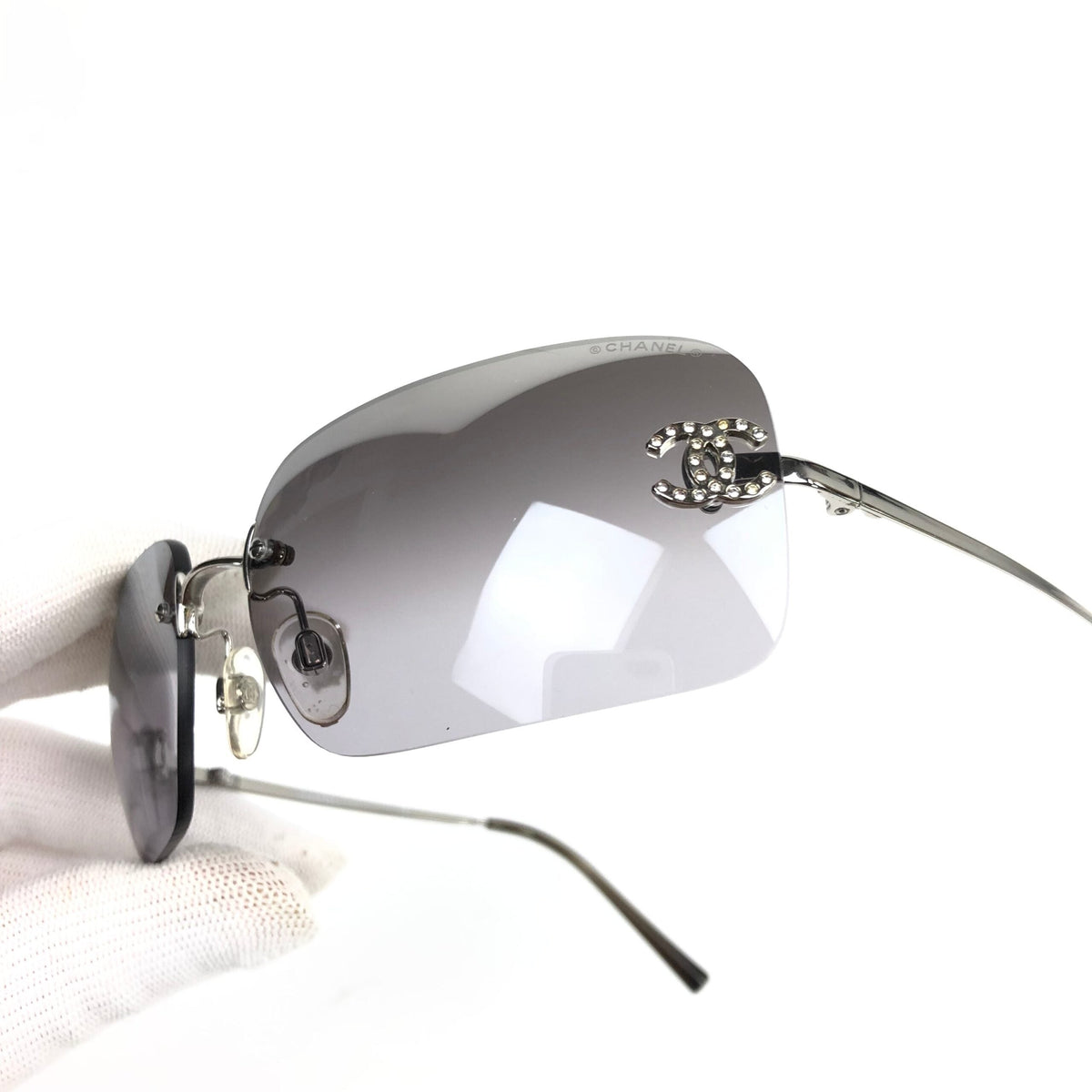 CHANEL RIMLESS SUNGLASSES