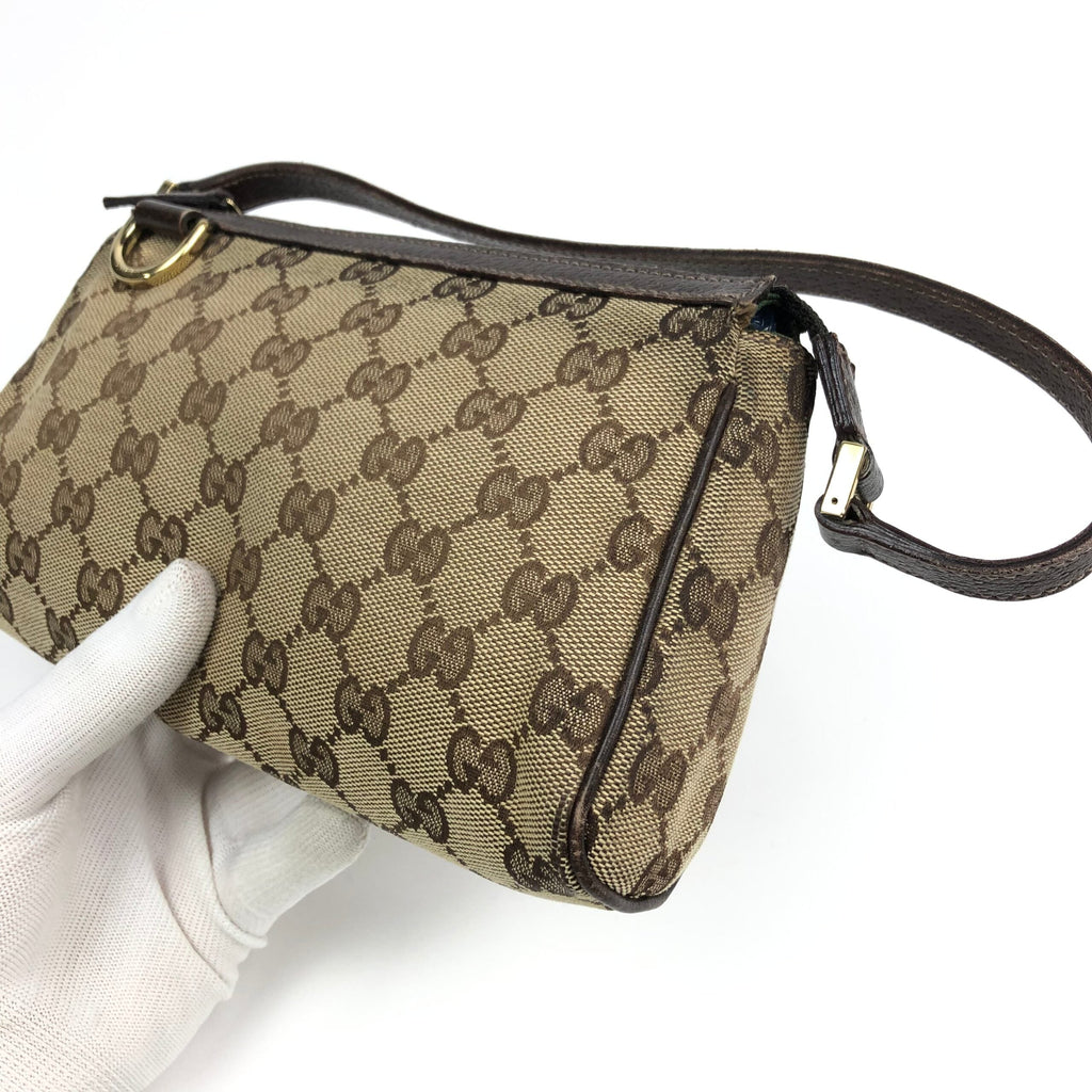 GUCCI MONOGRAM SHOULDER BAG