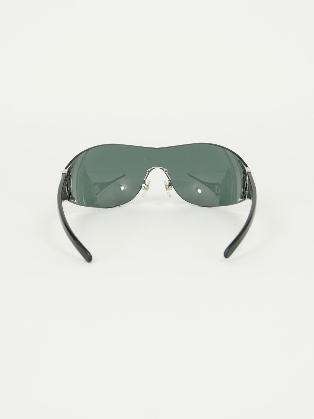 CHANEL RIMLESS CC LOGO SUNGLASSES