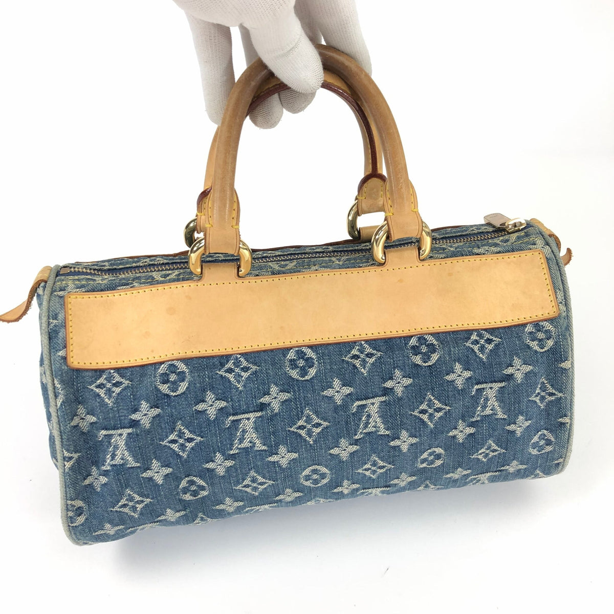 LOUIS VUITTON NEO SPEEDY DENIM BAG