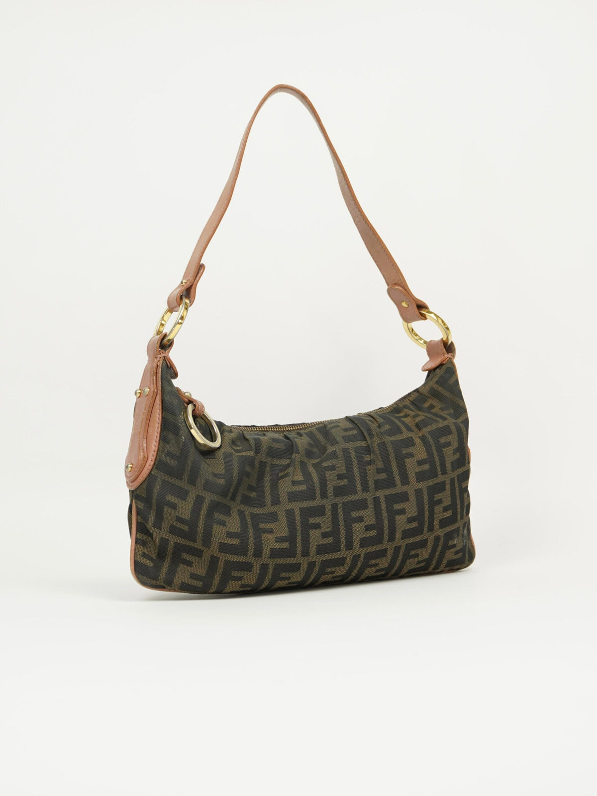 FENDI ZUCCA SHOULDER BAG