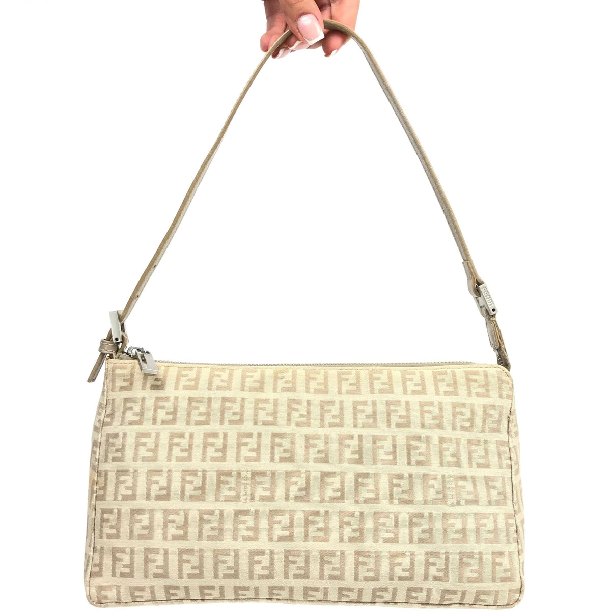 FENDI ZUCCA SHOULDER BAG