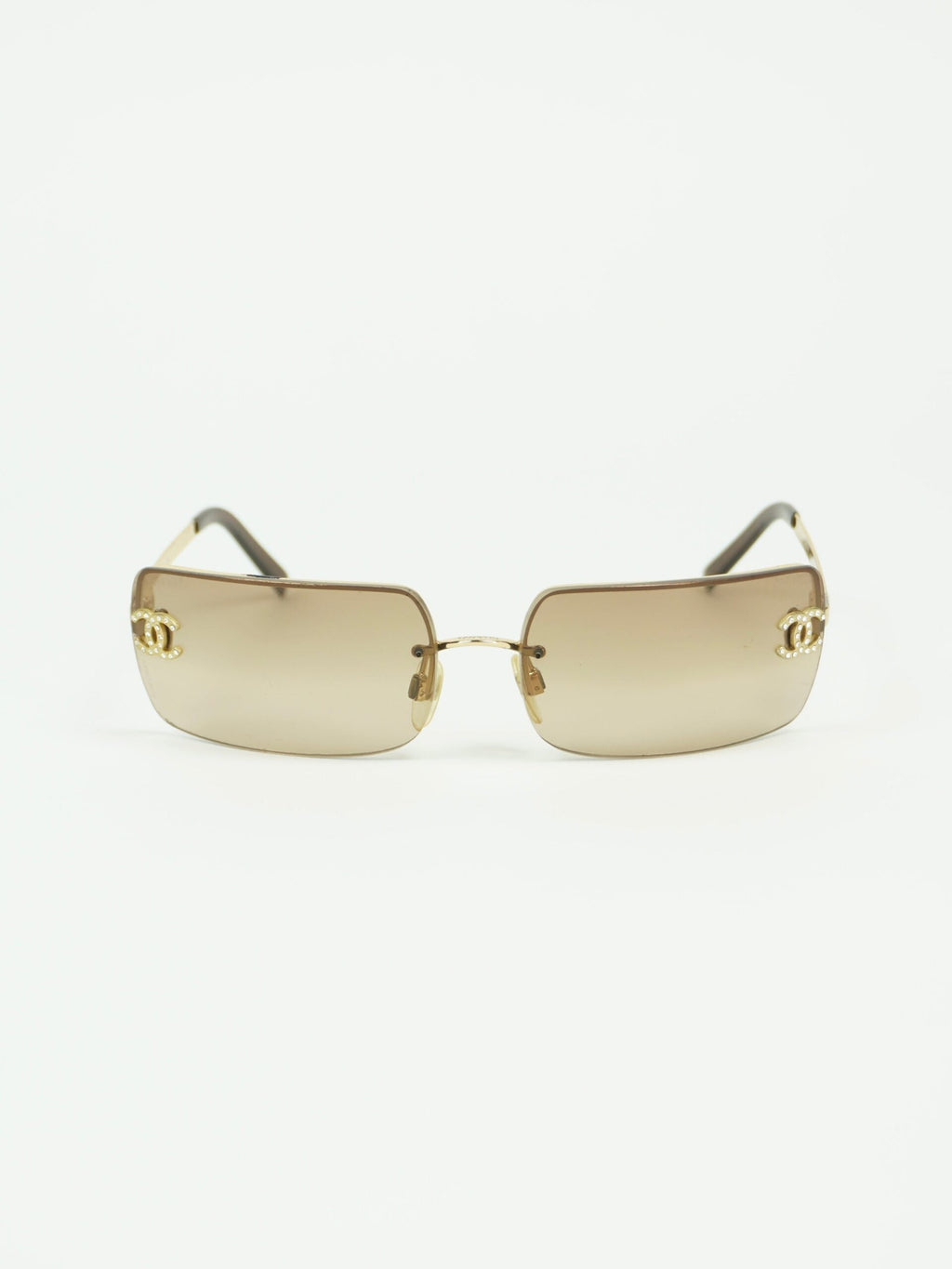 CHANEL RHINESTONE SUNGLASSES