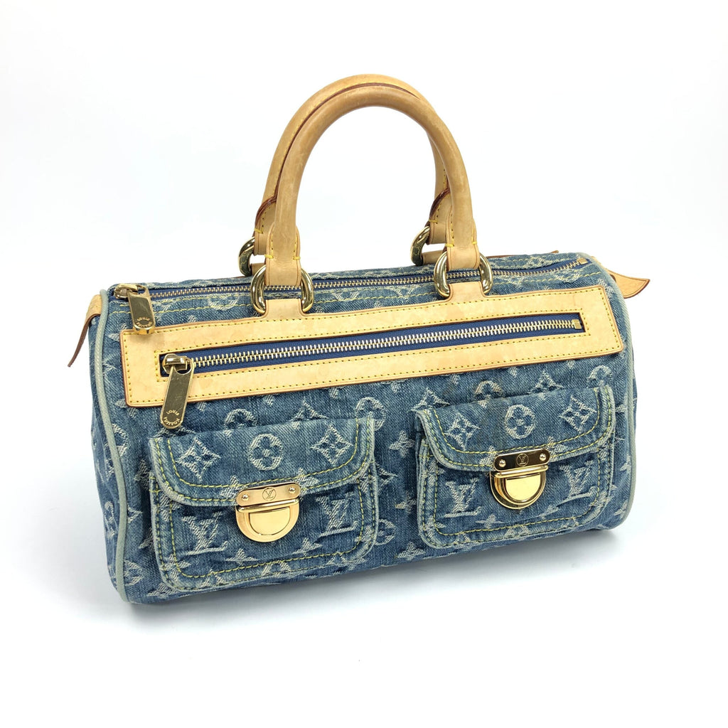 LOUIS VUITTON DENIM NEO SPEEDY BAG