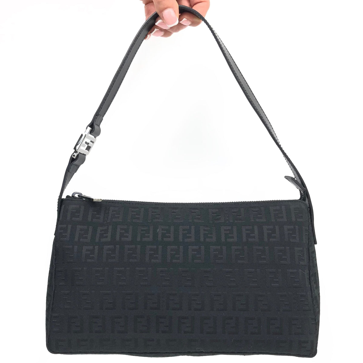 FENDI ZUCCA SHOULDER BAG