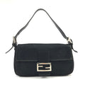 FENDI CALF HAIR BAGUETTE BAG